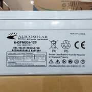 Акумуляторна батарея Gel Alicosolar 6-GFM(G) 120 12V 120Ah для сонячної станції