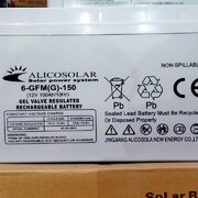 Акумуляторна батарея Gel Alicosolar 6-GFM(G) 150 12V 150Ah для сонячної станції