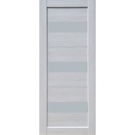 Дверное полотно коллекция Liberty Secret (цвет в ассортименте) стекло сатин белый 60