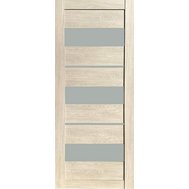Дверное полотно коллекция Sonata PVC Flora (цвет в ассортименте) стекло сатин белый 70