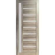 Дверное полотно коллекция Sonata Екошпон Arcadia (цвет в ассортименте) стекло сатин белый 80