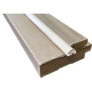 Дверная коробка МДФ со шпонкой 80*34*2070 Экошпон, Шимо Миранти, стоевая