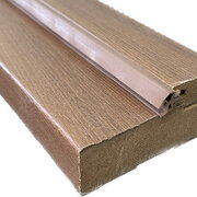 Дверная коробка МДФ со шпонкой 80*34*2070 Экошпон, Шимо Золотой, стоевая