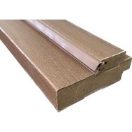 Дверная коробка МДФ со шпонкой 80*34*2070 Экошпон, Шимо Золотой, стоевая