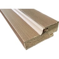 Дверная коробка деревянная 80*34*2070 Экошпон, Шимо Золотой, стоевая