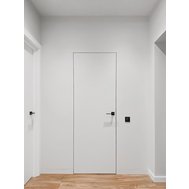 ДБ скрытого монтажа HYGGE ALUM (алюм. короб+зам.AGB магнит+петли) 2036*772 мм R