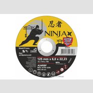 Диск шліфувальний по металу 125*6,0 мм NINJA, VIROK