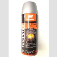 Емаль-спрей акрил термостійка FIAREPROF PANTONE 10077 Срібло 400 мл, ТМ КОРАБЕЛЬНА