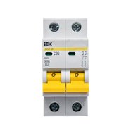 Автоматичний вимикач ВА47-29 2Р 25А 4,5кА C, IEK