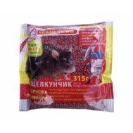 Засіб для боротьби з мишами Щелкунчик 315 г зерно сир+арахіс з муміфікатором