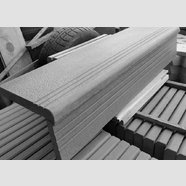 Комплект ступеней 1000х300х30 мм и полуступеней 1000х120х30 мм, серый