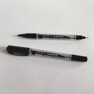 Маркер двосторонній CD чорний 1-0,5 мм, Х-602