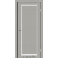 Дверне полотно колекція Leonardo LEGASY, Сатин перлинний (розмір в асортименті) скло сатин білий