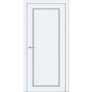 Полотно дверне ПВХ ТМ DOORS 2000х800х40мм С 090 (сатин) (емаліт білий)