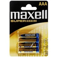 Батарейка MAXELL Super Alkaline AAA бліст 4 шт.