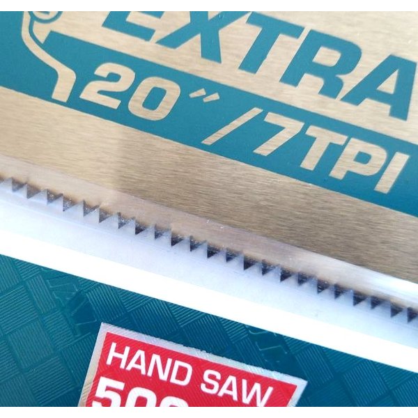 Ножовка по дереву Extra Sharp 500 мм, ТНТ55206, TOTAL
