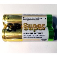 Батарейка GP SUPER ALKALINE 24A-U2 LR03, AAA, шт