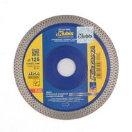 Алмазний диск KERAMIK PRO 125*22,2 мм, 1,0-1,4 мм KATANA, 07-04-3125 Kubis