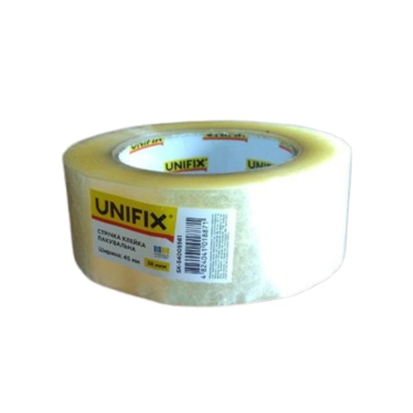 Скотч прозорий 45 мм 200 м 38 мкм SK-54005561 UNIFIX