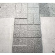 Плитка тротуарная, шагрень 16 кирпичей 1000х500х50мм, серая (2 шт. в м2)