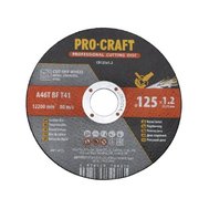 Круг відрізний 125х1,2х22,2 по металу CD Universal, ProCraft