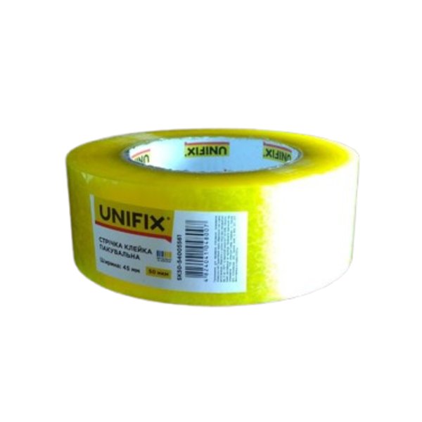 Скотч прозорий 45 мм 200 м 50 мкм SK50-54005561 UNIFIX