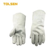 Краги зварювальника 10 розм. 35 см шкіра, 45025 TOLSEN
