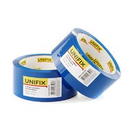 Стрічка клейова пакувальна 40 мкм 45 мм 200 синя UNIFIX