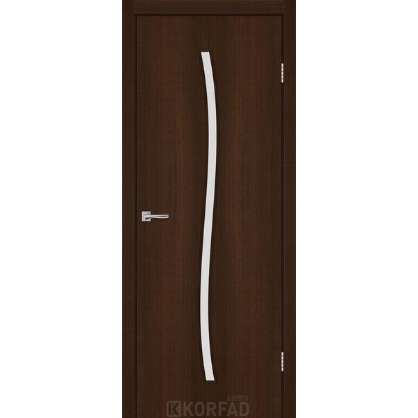 Дверне полотно колекція Santo CORNER Glass 04 (розмір, колір в асортименті)