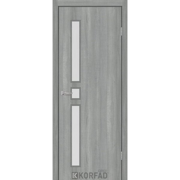 Дверне полотно колекція Santo CORNER Glass 05 (розмір, колір в асортименті)