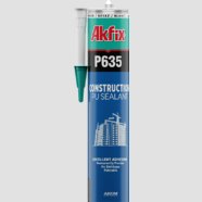 Герметик поліуретановий будівельний P635 PU 310 мл, сірий Akfix