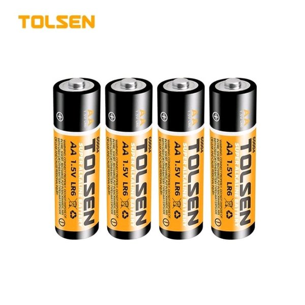 Батарейка Super Alkaline AA, 60004 TOLSEN