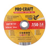 Круг відрізний 150х1,6 по металу КЕРАМічний YCD Universal, ProCraft