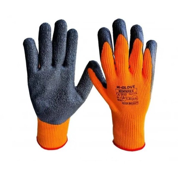 Рукавиці робочі утеплені покриті латексом M-GLOVE WINTEREX 10 розмір