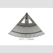 Граблі тип Віялові пластикові 20 зуб, 435 мм, 35790 FLO