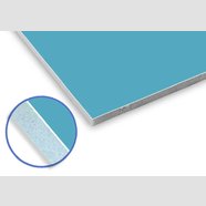 Сендвич панель 10 мм 3000x1500 мм (0,75мм) 2-сторонняя белая